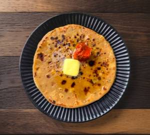Namak red mirchi  tawa paratha ( Refined oil)