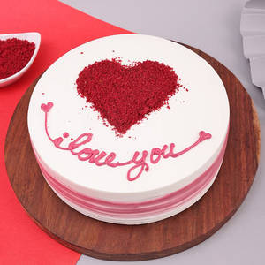 Red Velvet Love You Cake