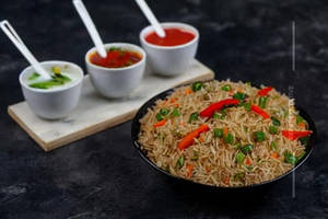 Schezwan Mixed Fried Rice Non Veg