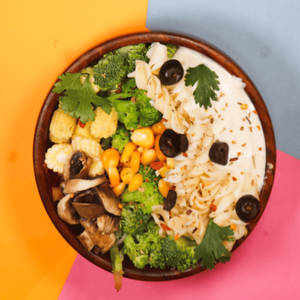 White Sauce Pasta With Veggies