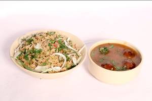 Fried Rice With Manchurian