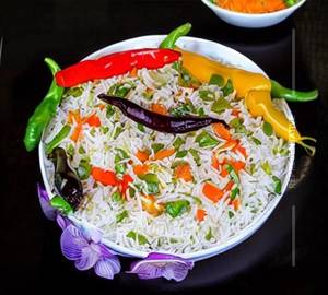 Capsicum Garlic Rice