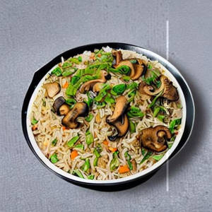 Mushroom Fried Rice