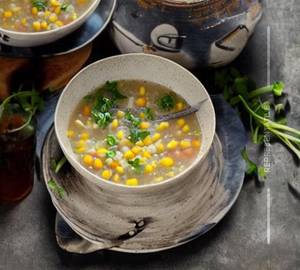 Sweet corn soup