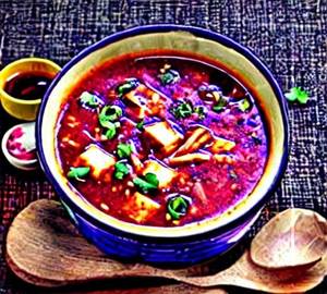 Paneer manchow soup