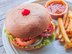 Herbs Chilli Burger