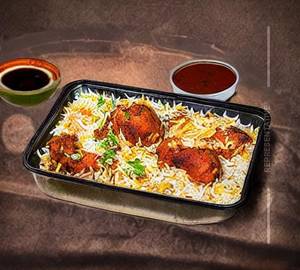 Chicken thokku biryani