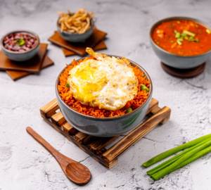 Chicken Triple Fried Rice 