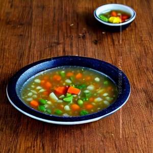 Veg mixed veg soup