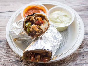Spicy Paneer Tikka Wrap