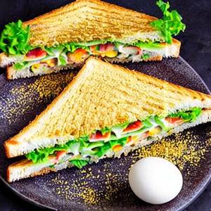 Veg Egg Cheese Sandwich
