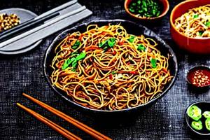 Chicken Chilli Garlic Noodles