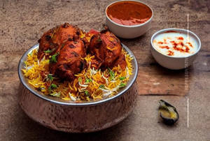 Tandoori Chicken Biryani