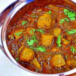 Chingri Fulkopir Tarkari