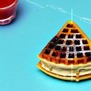Caramal Waffle