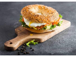 Herbs Chilli Bagel