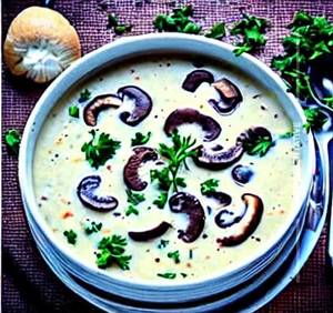 Veg Cream Of Mushroom Soup