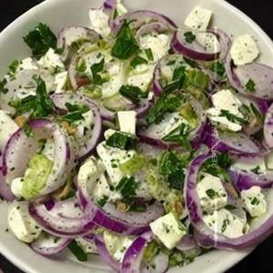 Onion salad