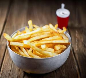 Salted french fries
