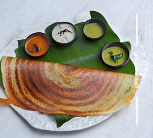 Ghee Rava Onion Dosa