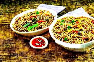 Chicken Triple Schezwan Noodle