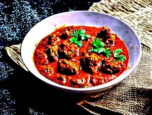 Chicken kheema masala.