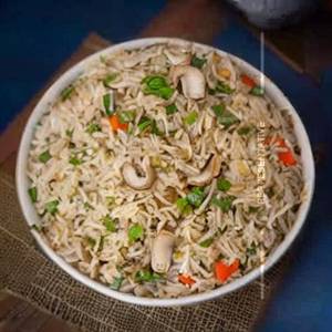 Mushroom fried rice