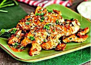 Garlic chicken dry