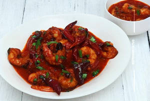 Prawns Chilli Gravy