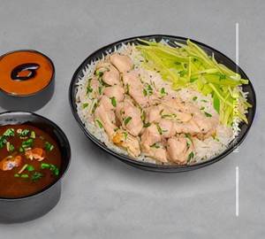 Chicken triple.rice