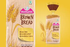 BROWN BREAD 400GM