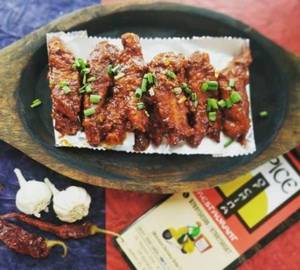 Crispy Chicken Tossed In Schezwan Sauce  Dry