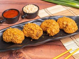 Soyabean Kurkure Momos