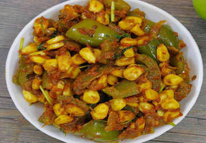Corn Capsicum Masala