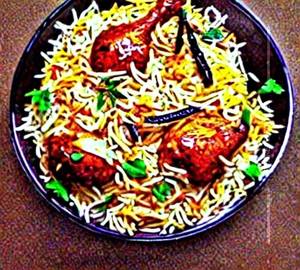 Kolkata chicken biryani