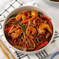 Prawns Schezwan Noodles