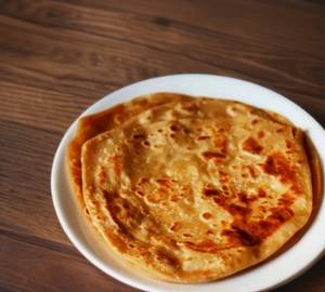 Namak ajwain tawa paratha ( desi ghee)