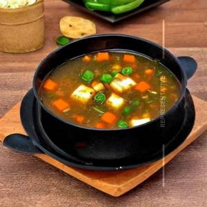 Paneer mixed veg soup