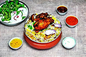 Chicken Biryani Boneless Family Bucket