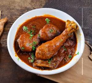 Chicken leg piece gravy
