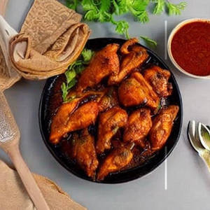 Roasted Chicken Schezwan Chilly