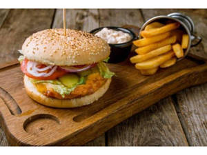 Fish And Chips Burger