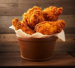 Broasted chicken strips 5 pc