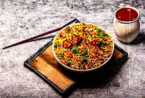 Schezwan Paneer Fried Rice