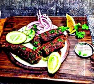 Mutton seekh kebab