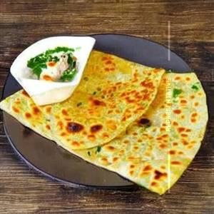 Spl Cheesy Aloo Paneer Pratha