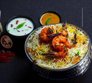Prawns Biryani