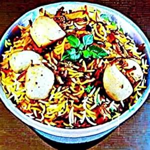 Potato biryani