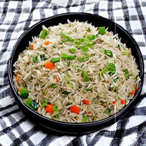 Mushroom Fried Rice