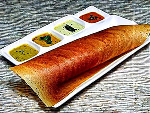 Onion Rava Dosa